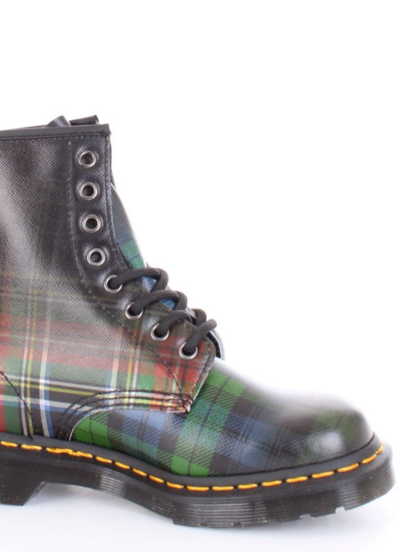 DR. MARTENS: tronchetti online - Anfibi 1460 con motivo Tartan