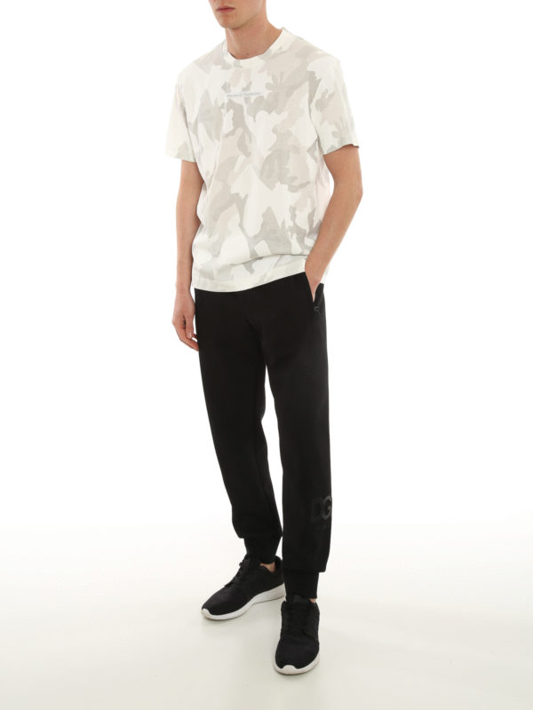 Drawstring joggers with logo shop online: DOLCE & GABBANA