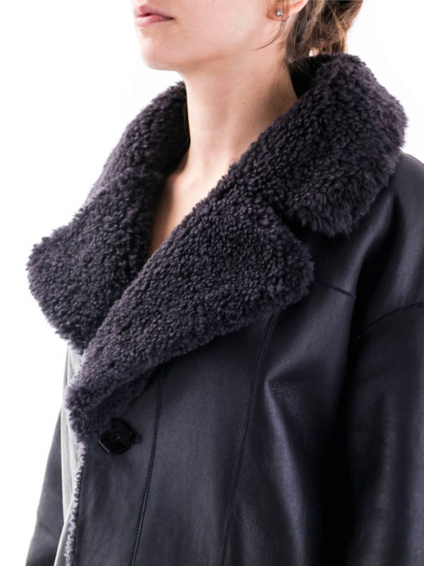 Drome buy online Abrigo De Piel - Reversible