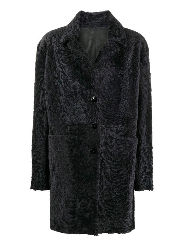 Drome: Abrigos de borreguito y piel  - Abrigo De Piel - Reversible