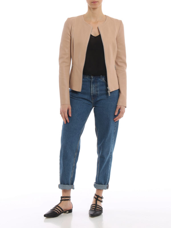 Drome: Lederjacken online - Lederjacke - Nude