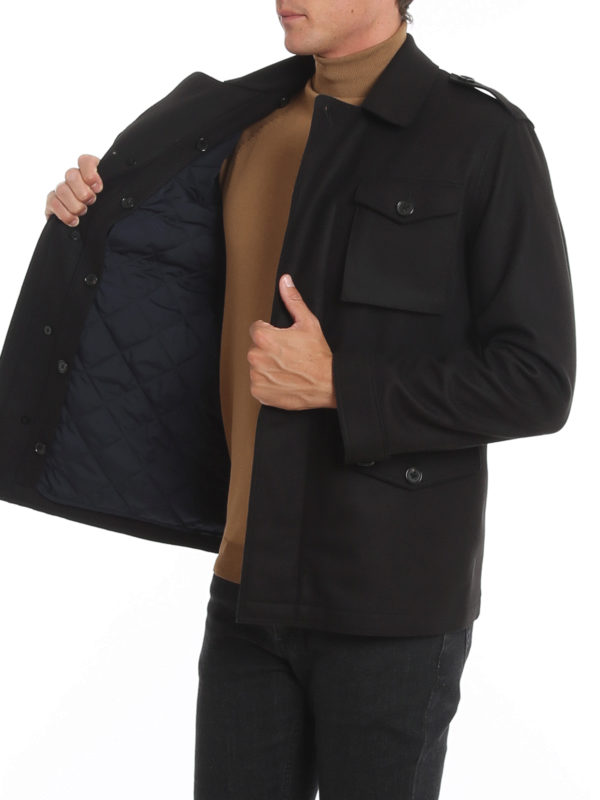 DRUMOHR buy online Cashmere wool blend field jacket
