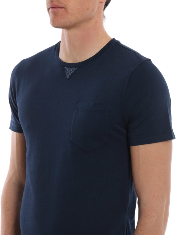 Tシャツ・カットソー DRUMOHR Men T Shirts D0GF100795 Dark Blue Drumohr Men's T-shirts | Simplicity and High Quality