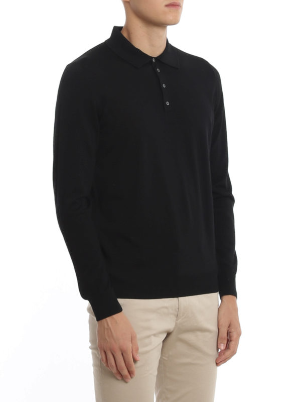DRUMOHR buy online Worsted wool polo