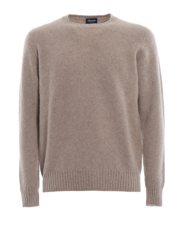 DRUMOHR: Pull col rond - Pull Col Rond - Beige