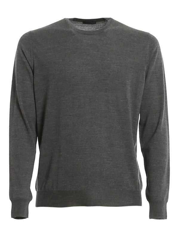DRUMOHR: Pull col rond - Pull Col Rond - Gris