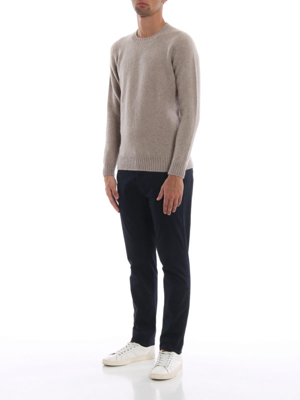 DRUMOHR: Pull col rond online - Pull Col Rond - Beige