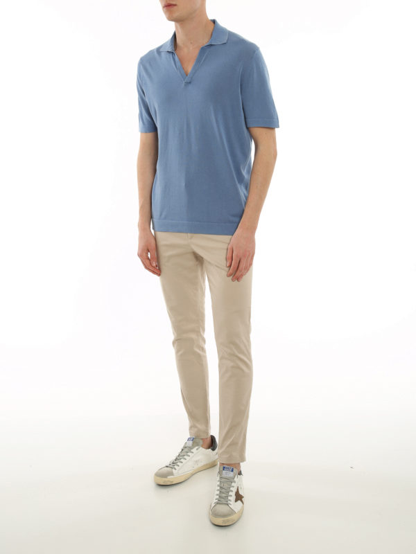 DRUMOHR: polo shirts online - Soft jersey polo