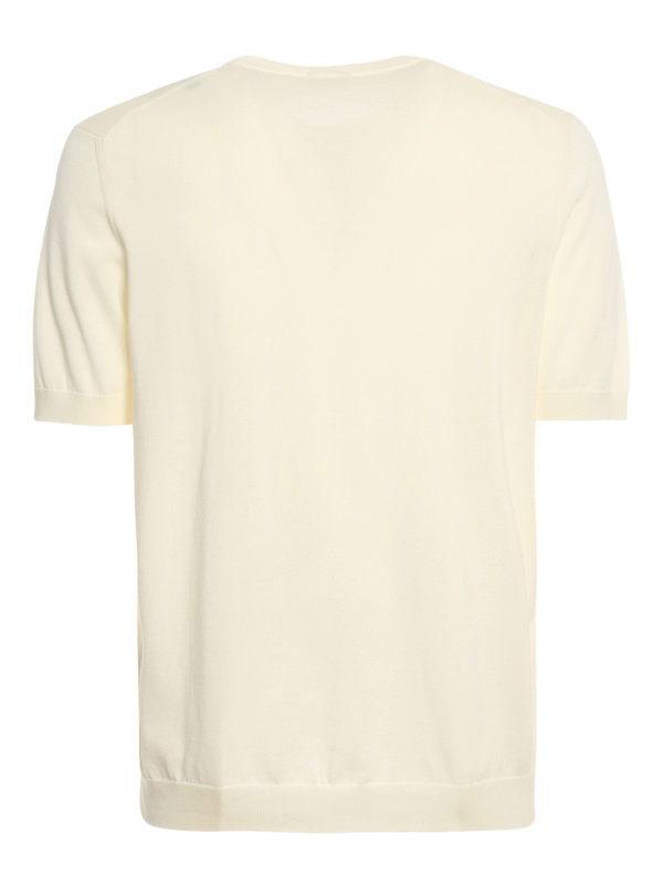 DRUMOHR: t-shirts online - Knitted cotton T-shirt
