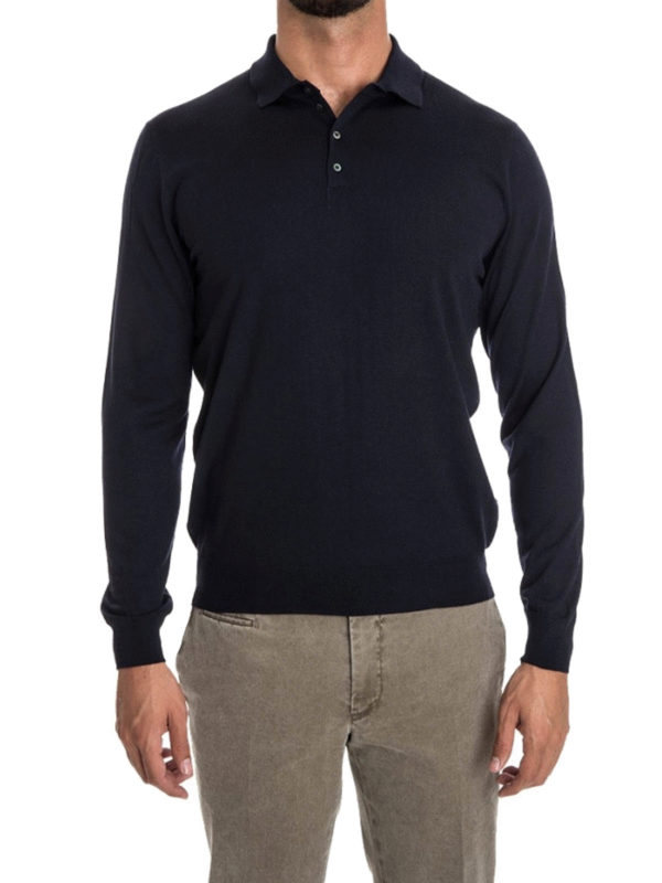 DRUMOHR: maglia a collo alto e polo online - Polo in lana