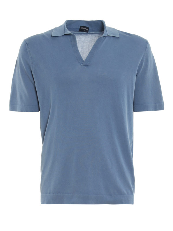 DRUMOHR: polo shirts - Soft jersey polo