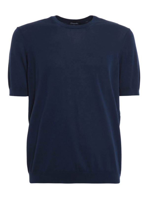 DRUMOHR: T-shirts - T-Shirt - Bleu