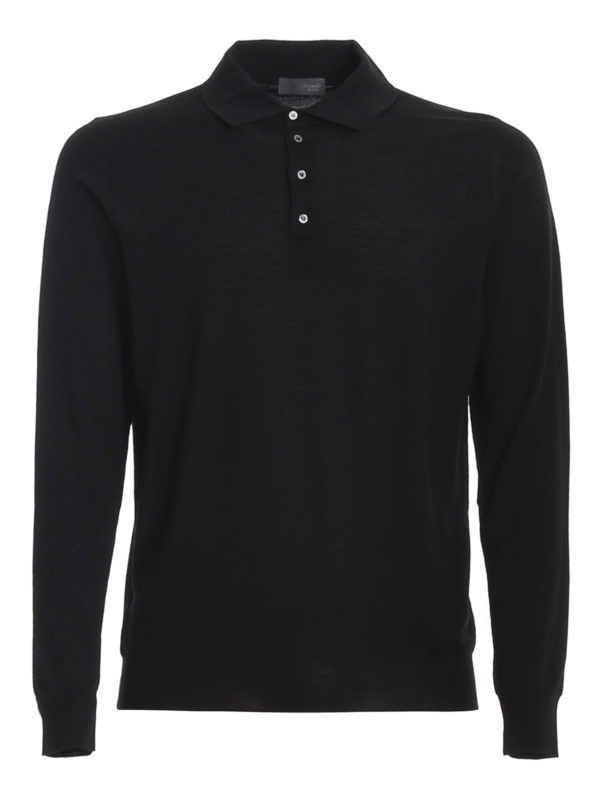 DRUMOHR: Turtlenecks & Polo necks - Worsted wool polo