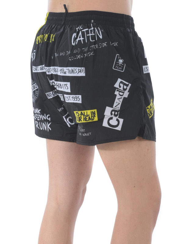 Badehose - Schwarz shop online: DSQUARED2