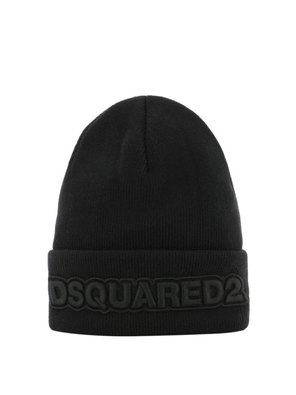 DSQUARED2: ニットキャップ - ビーニー帽 - Dsquared2