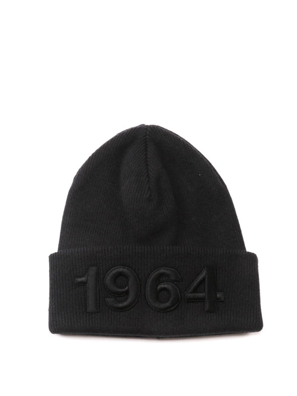 DSQUARED2: ニットキャップ - ビーニー帽 メンズ - 黒
