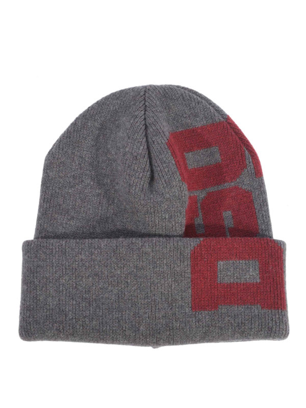 DSQUARED2: Mützen - Mütze - Grau