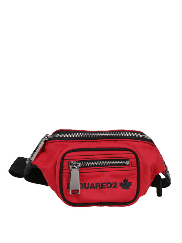 DSQUARED2: Riñoneras - Riñonera - Rojo