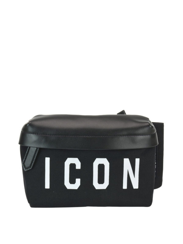 DSQUARED2: Bauchtaschen - Bauchtasche - Schwarz