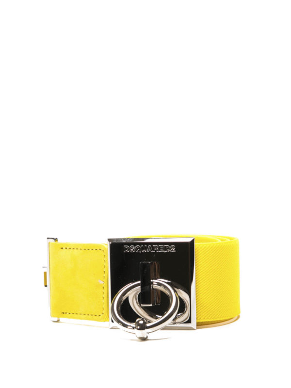 DSQUARED2: Gürtel - Gürtel Pierce Me - Gelb