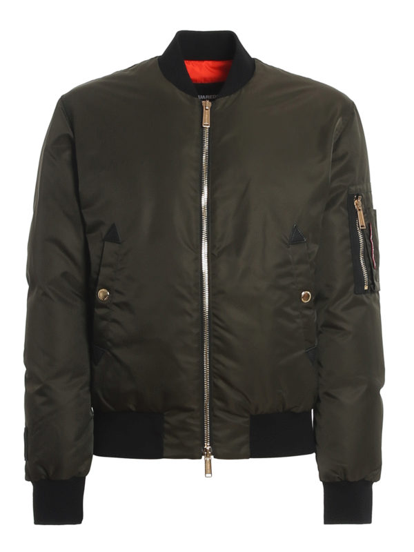DSQUARED2: ボンバージャケット - ボンバージャケット - ダークグリーン