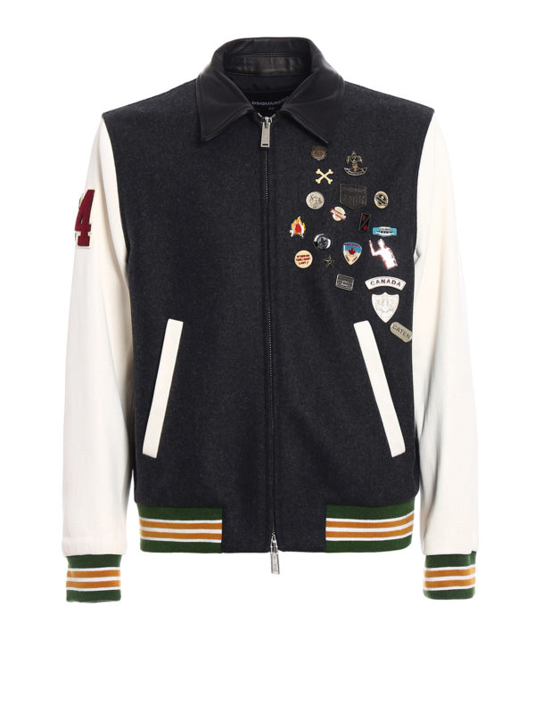 DSQUARED2: Bomberjacken - Bomberjacke - Bunt