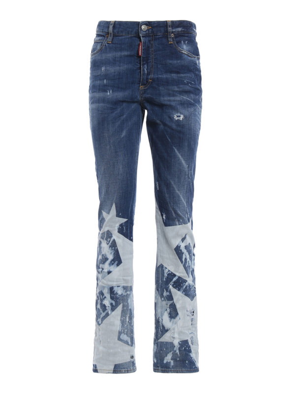 DSQUARED2: jeans bootcut - Jeans Los Angeles