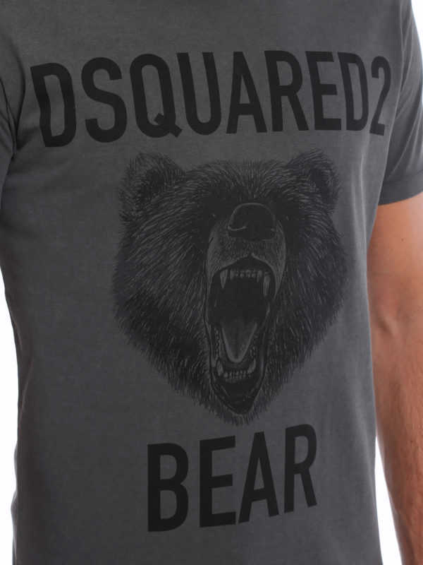 DSQUARED2 buy online Bear print cotton T-shirt