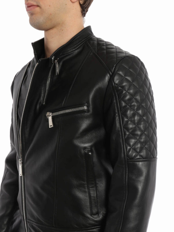 DSQUARED2 buy online Biker leather jacket