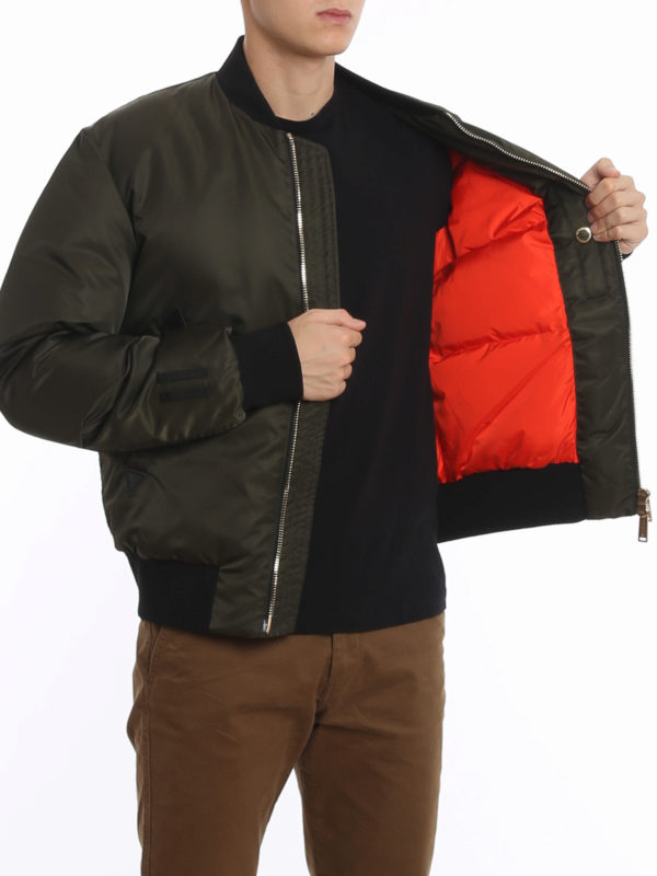 DSQUARED2 buy online ボンバージャケット - ダークグリーン