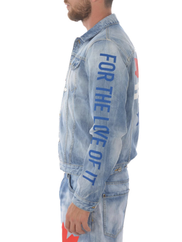 DSQUARED2 buy online Giacca Dsquared2 X Pepsi in denim