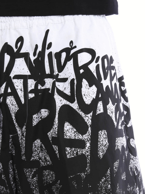 DSQUARED2 buy online Graffiti print bermuda