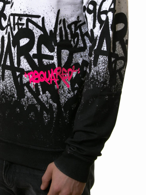DSQUARED2 buy online Graffiti sweatshirt