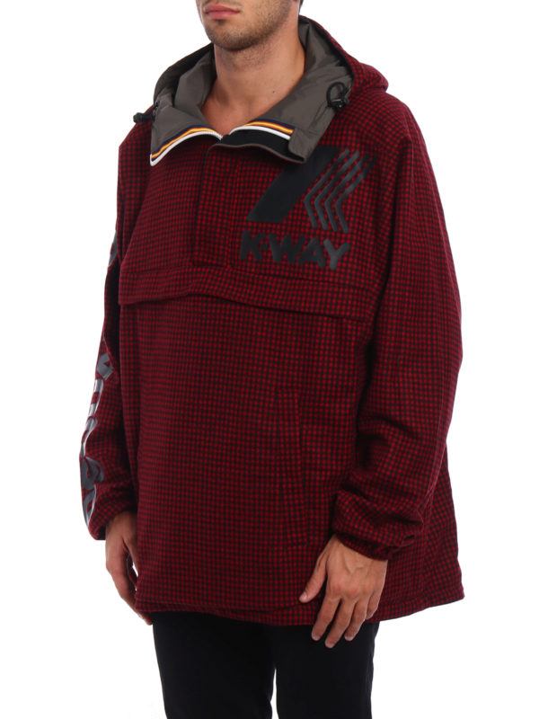DSQUARED2 buy online K-Way patch reversible windbreaker
