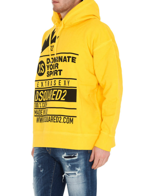 DSQUARED2 buy online Sweat-Shirts - Jaune