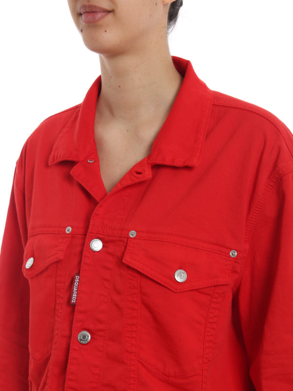 DSQUARED2 buy online Jeansjacke - Rot