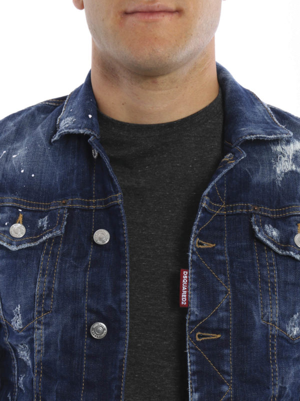 DSQUARED2 buy online Vintage denim jacket