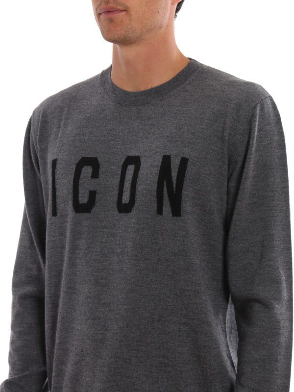 DSQUARED2 buy online Pull Col Rond - Icon