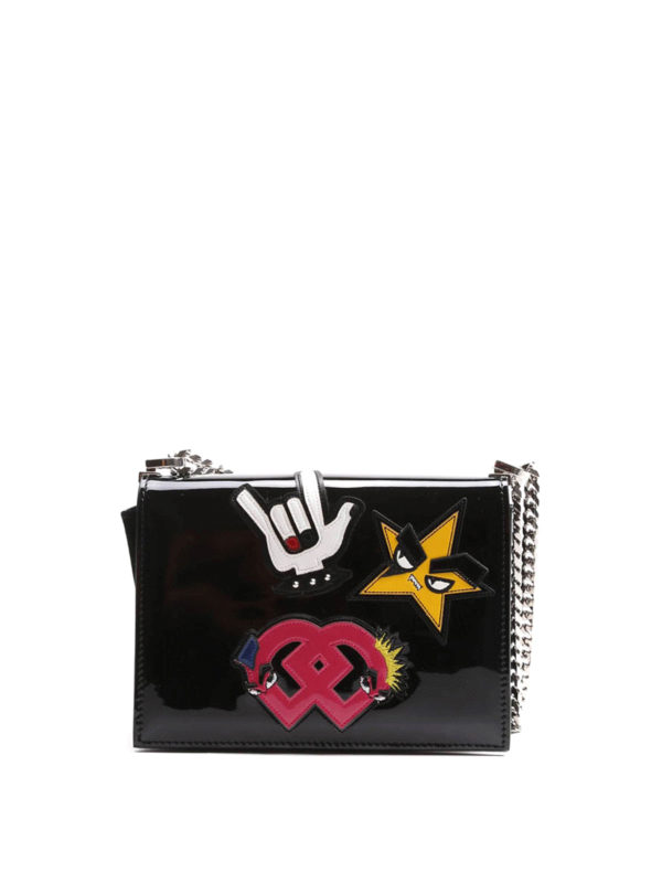 DSQUARED2: Umhängetaschen - Umhängetasche Medium Dd - Schwarz