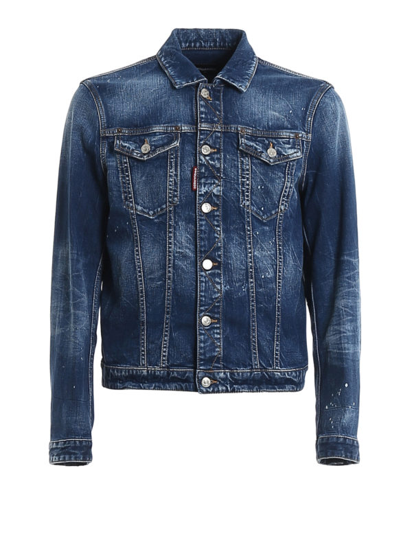 DSQUARED2: denim jacket - Dan Jean jacket