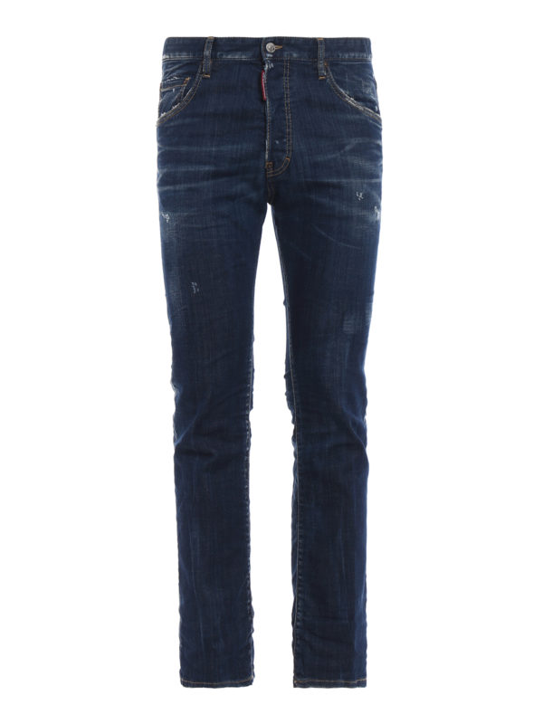 DSQUARED2: flared jeans - Cropped Flare jeans