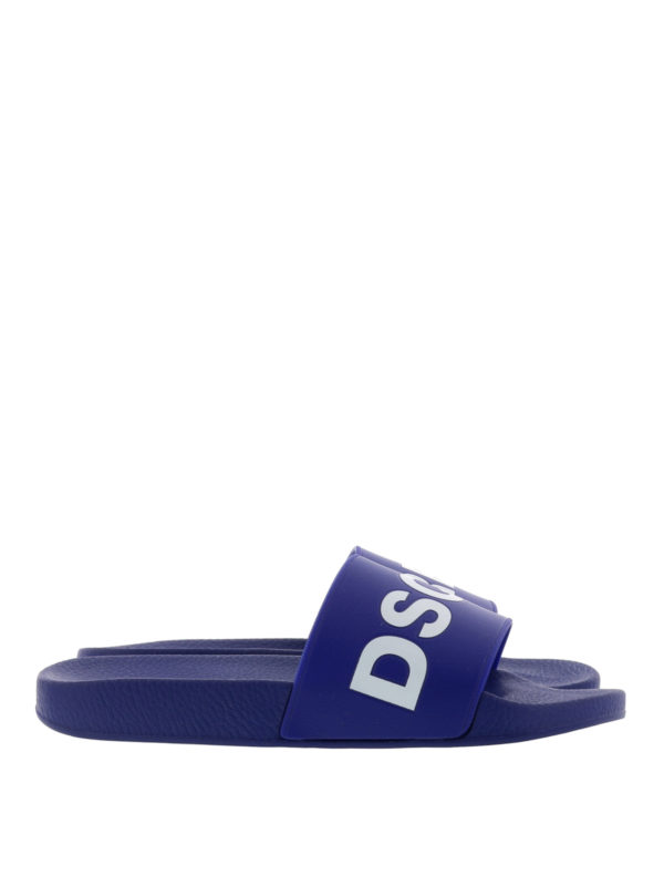 DSQUARED2: flip flops - Logo flip flops