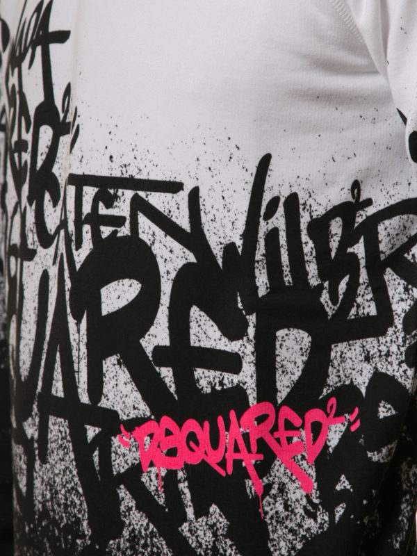 iKRIX DSQUARED2: Graffiti sweatshirt