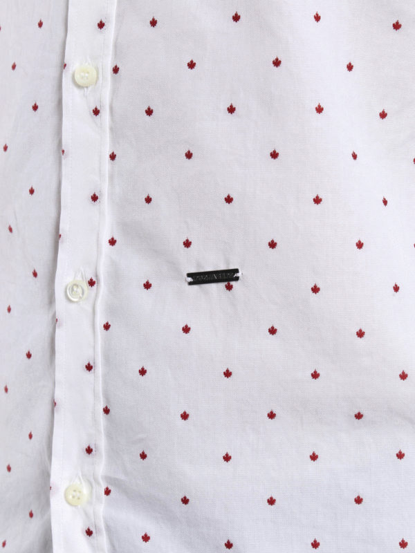 iKRIX DSQUARED2: Maple leaf shirt