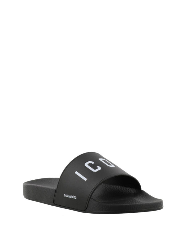 DSQUARED2: Chanclas de playa online - Sandalias - Icon