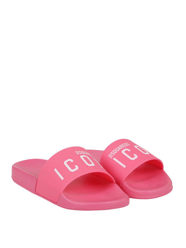DSQUARED2: flip flops online - Icon slides
