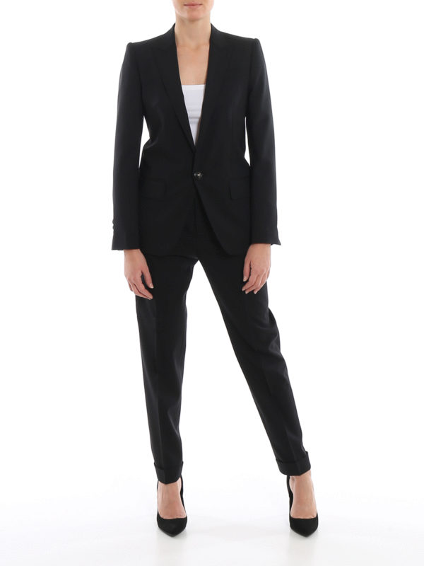 DSQUARED2: formal suits online - Single-breasted wool suit