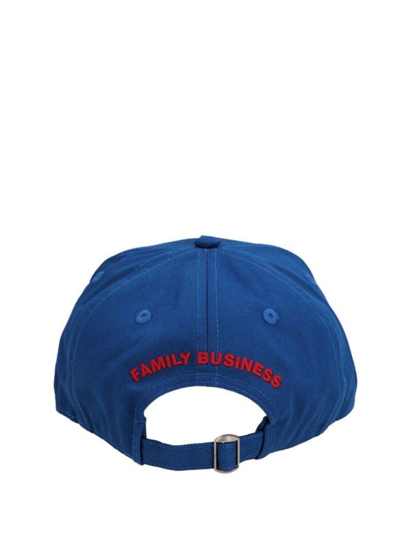 DSQUARED2: hats & caps online - Baseball cap in blue
