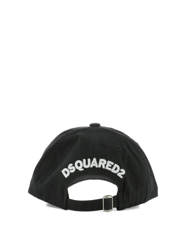 DSQUARED2: hats & caps online - Prom black baseball cap