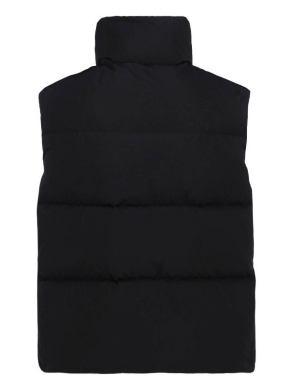 DSQUARED2: padded jackets online - Logo padded vest